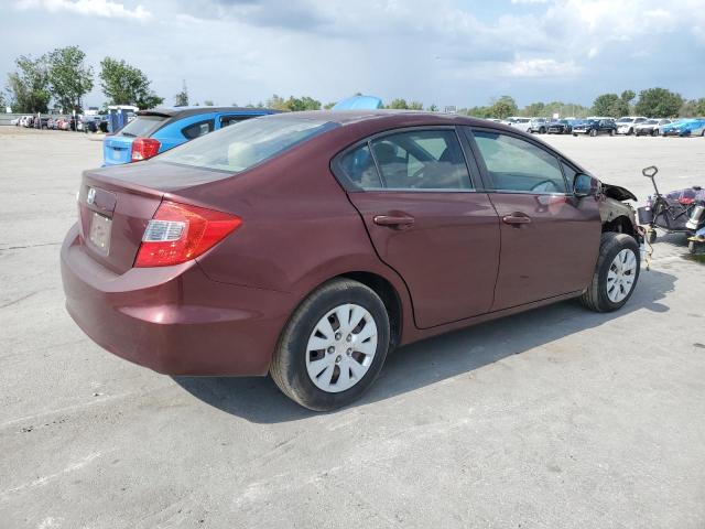 Photo 3 from auction – 2012 HONDA CIVIC LX with VIN 19XFB2F54CE100746