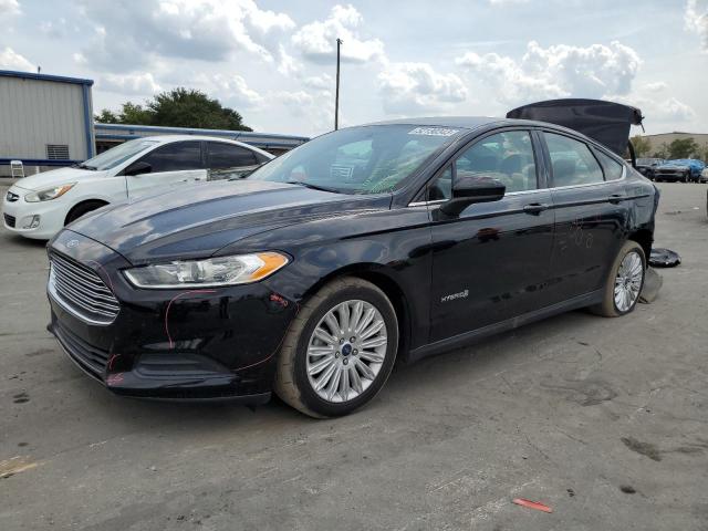 FORD FUSION S H 2016 with VIN 3FA6P0UU0GR291828 - Photo from auction