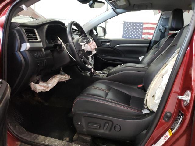 Photo 7 from auction – 2019 TOYOTA HIGHLANDER with VIN 5TDJZRFH2KS619047