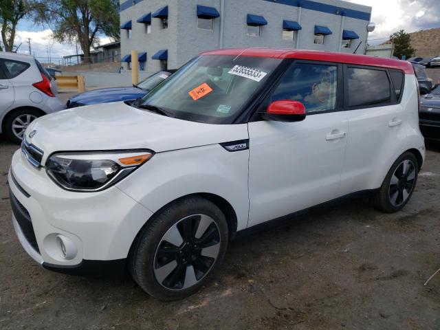 KIA SOUL + 2017 with VIN KNDJP3A55H7411358 - Photo from auction