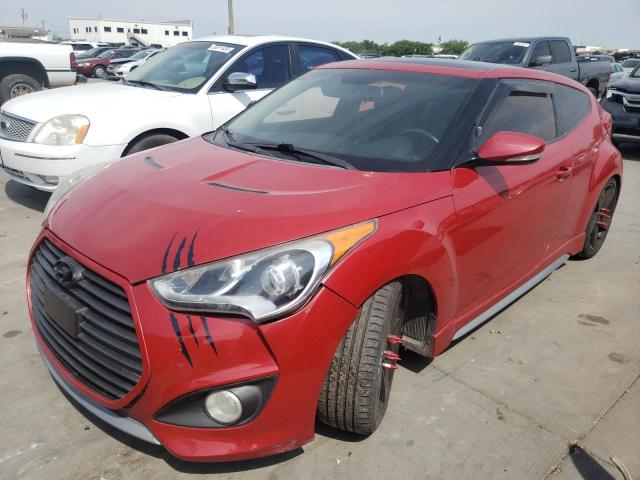 HYUNDAI VELOSTER T 2013 with VIN KMHTC6AE4DU121996 - Photo from auction