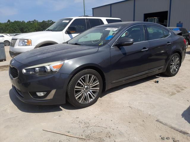 KIA CADENZA PR 2014 with VIN KNALN4D79E5148636 - Photo from auction