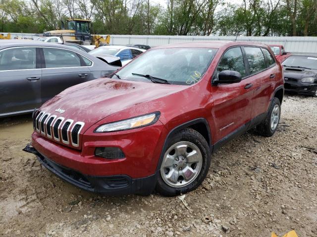 JEEP CHEROKEE S 2014 with VIN 1C4PJMAB2EW190908 - Photo from auction