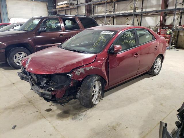 KIA FORTE EX 2012 with VIN KNAFU4A27C5592412 - Photo from auction