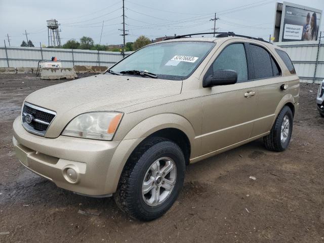 KIA SORENTO EX 2003 with VIN KNDJD733635054840 - Photo from auction