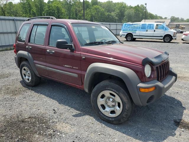 Photo 4 from auction – 2002 JEEP LIBERTY SP with VIN 1J4GL48K22W173323