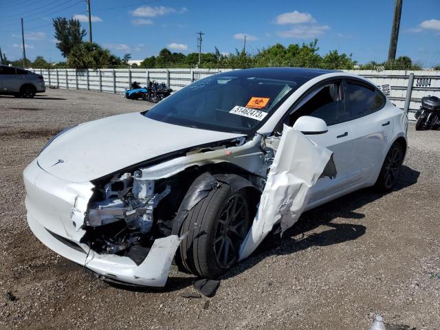 TESLA MODEL 3 2023 with VIN 5YJ3E1EA2PF492628 - Photo from auction