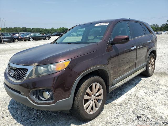 KIA SORENTO EX 2011 with VIN 5XYKU4A24BG024514 - Photo from auction