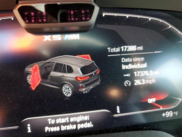 Photo 9 from auction – 2021 BMW X5 M with VIN 5YMJU0C06M9E11550