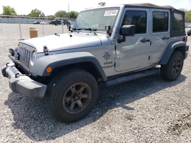 JEEP WRANGLER U 2016 with VIN 1C4BJWDG5GL247801 - Photo from auction