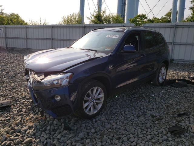 BMW X3 XDRIVE2 2017 with VIN 5UXWX9C32H0W73673 - Photo from auction