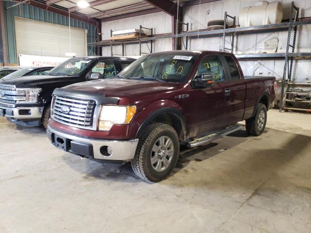 FORD F150 SUPER 2010 with VIN 1FTFX1EV1AKE76604 - Photo from auction