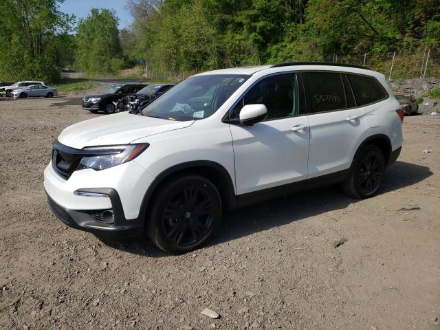 HONDA PILOT SE 2021 with VIN 5FNYF6H26MB099215 - Photo from auction