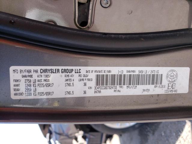 Photo 14 from auction – 2013 DODGE JOURNEY SX with VIN 3C4PDCCG8DT624733