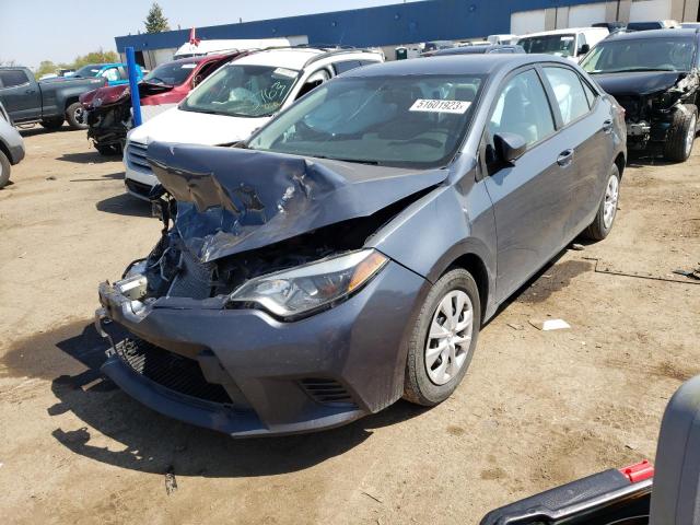 TOYOTA COROLLA EC 2015 with VIN 2T1BPRHE9FC273302 - Photo from auction