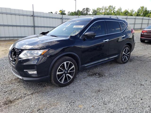 NISSAN ROGUE S 2019 with VIN 5N1AT2MT2KC789356 - Photo from auction