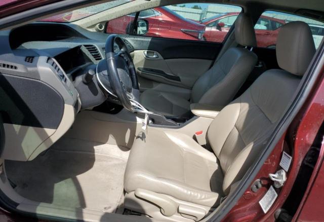 Photo 7 from auction – 2012 HONDA CIVIC EXL with VIN 19XFB2F95CE000545