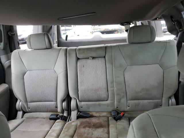 Photo 10 from auction – 2010 HONDA PILOT EX with VIN 5FNYF4H41AB005615