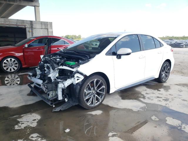 TOYOTA COROLLA SE 2020 with VIN 5YFS4RCE4LP007519 - Photo from auction