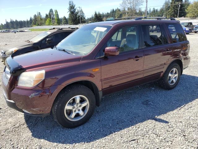 HONDA PILOT EXL 2007 with VIN 2HKYF18597H532139 - Photo from auction