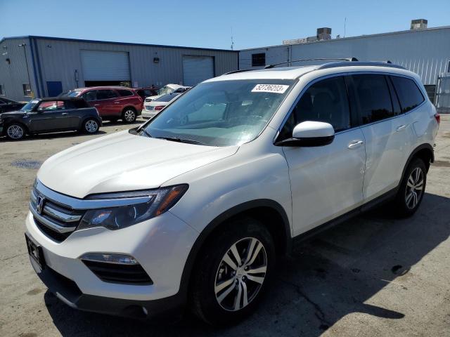 Photo 1 from auction – 2017 HONDA PILOT EXL with VIN 5FNYF5H57HB039809