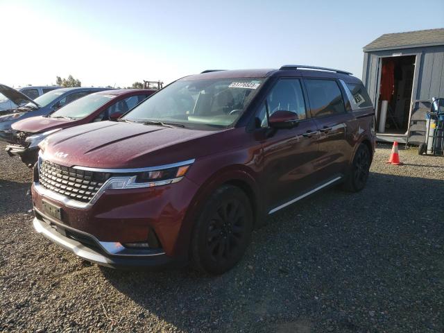 KIA CARNIVAL S 2022 with VIN KNDNE5H38N6068554 - Photo from auction