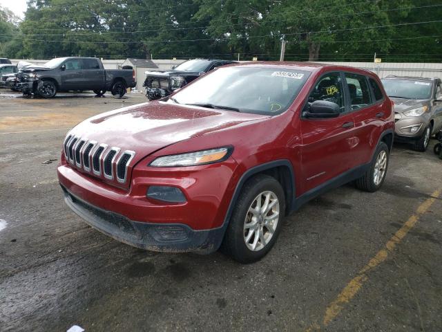 JEEP CHEROKEE S 2014 with VIN 1C4PJLAB4EW226088 - Photo from auction