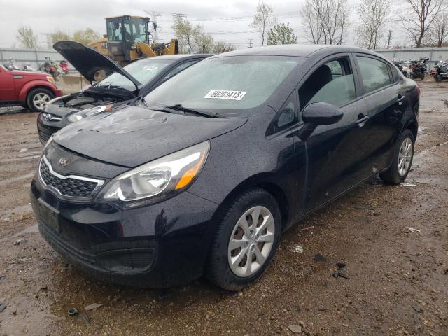KIA RIO EX 2013 with VIN KNADN4A30D6206986 - Photo from auction