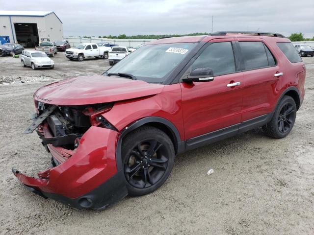 FORD EXPLORER S 2014 with VIN 1FM5K8GT4EGB61556 - Photo from auction