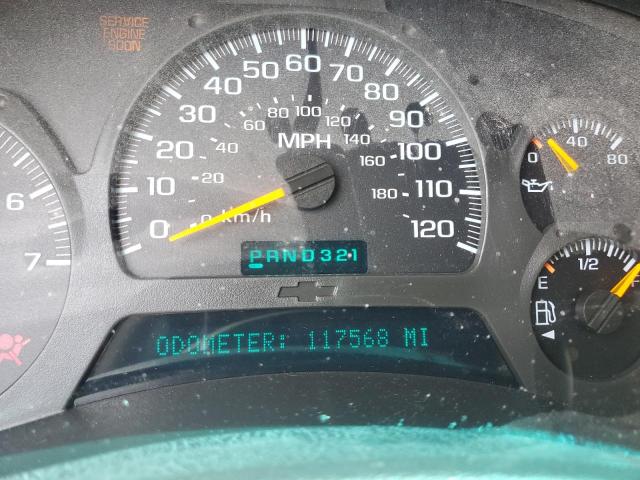 Photo 9 from auction – 2002 CHEVROLET TRAILBLAZE with VIN 1GNDT13S822196540