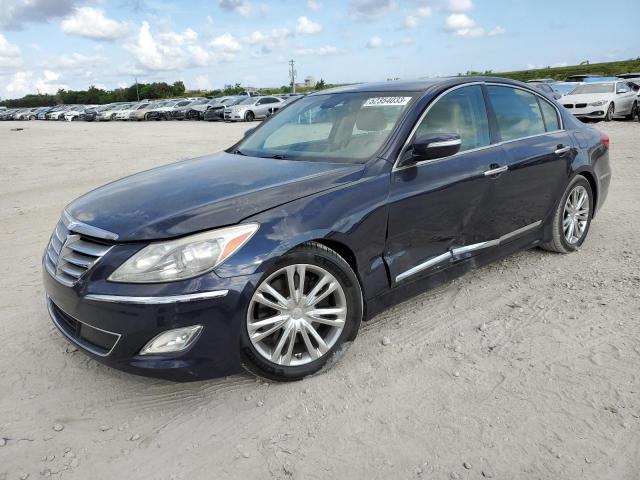 HYUNDAI GENESIS 4. 2012 with VIN KMHGC4DF0CU204625 - Photo from auction