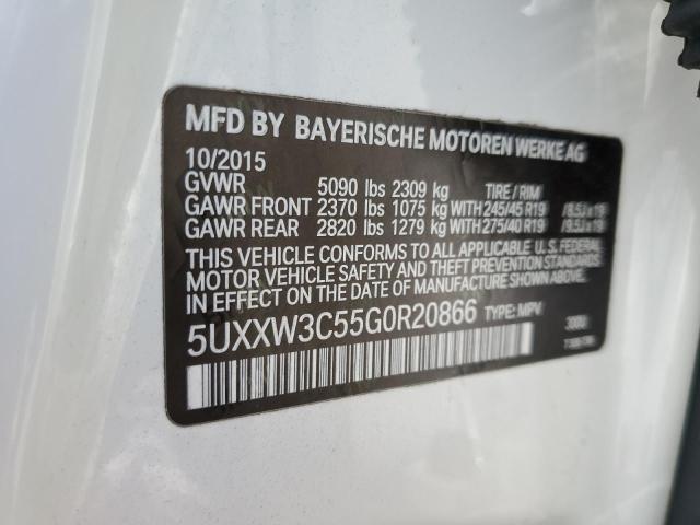 Photo 14 from auction – 2016 BMW X4 XDRIVE2 with VIN 5UXXW3C55G0R20866
