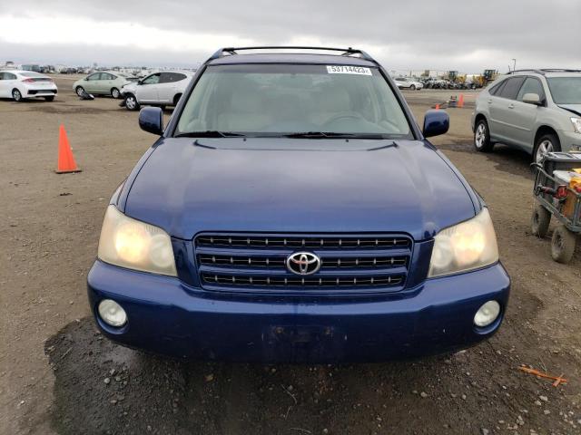 Photo 5 from auction – 2003 TOYOTA HIGHLANDER with VIN JTEGF21A530120702