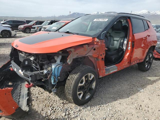 JEEP COMPASS TR 2018 with VIN 3C4NJDDB5JT201600 - Photo from auction