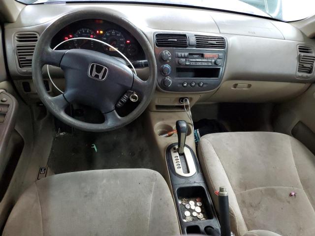 Photo 8 from auction – 2001 HONDA CIVIC LX with VIN 2HGES16571H584890