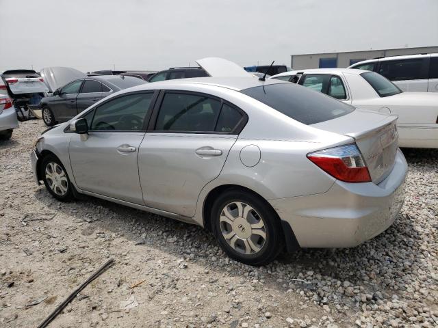 Photo 2 from auction – 2012 HONDA CIVIC HYBR with VIN JHMFB4F28CS005572