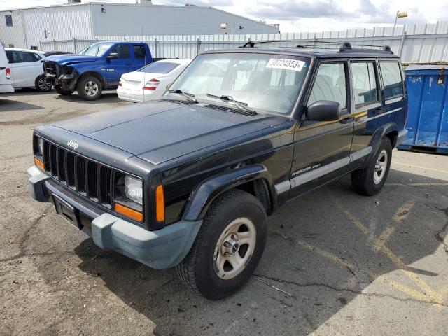 JEEP CHEROKEE S 2001 with VIN 1J4FF48S01L557605 - Photo from auction
