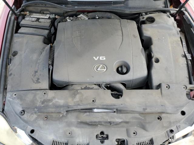 Photo 11 from auction – 2008 LEXUS IS 250 with VIN JTHBK262285062181