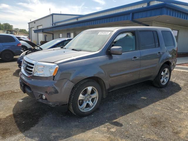HONDA PILOT EX 2015 with VIN 5FNYF4H48FB033791 - Photo from auction