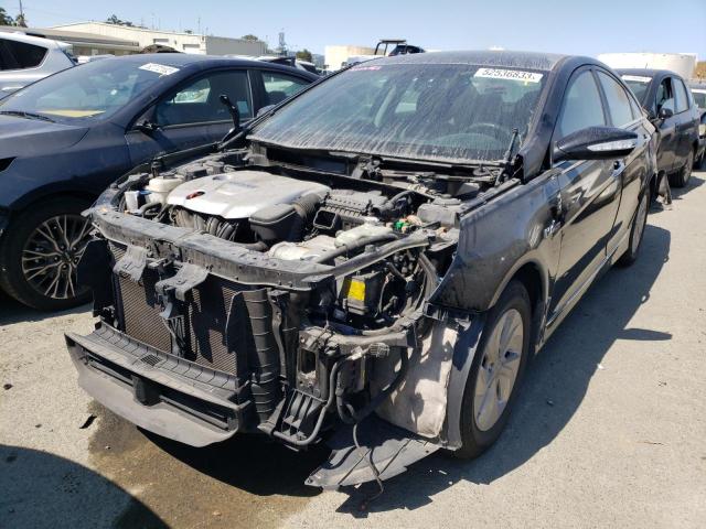 HYUNDAI SONATA HYB 2015 with VIN KMHEC4A40FA137878 - Photo from auction