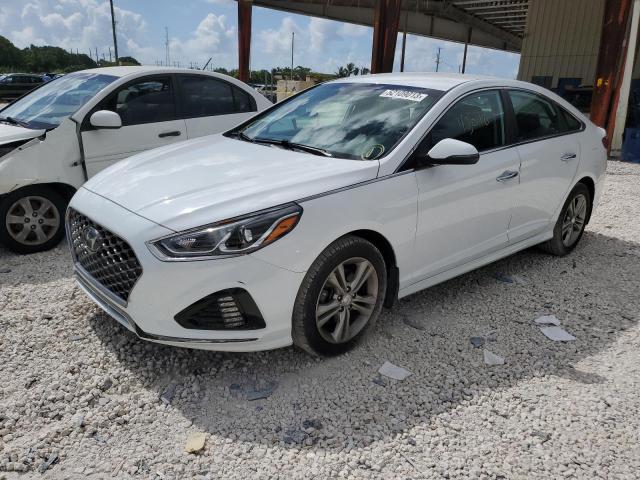 HYUNDAI SONATA LIM 2019 with VIN 5NPE34AF0KH733579 - Photo from auction