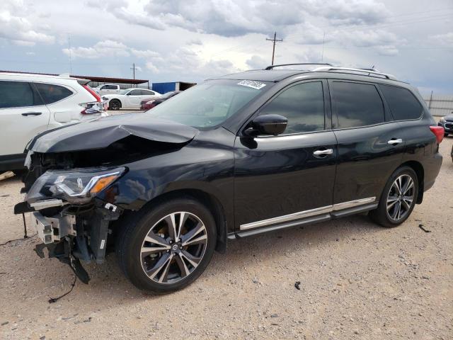 NISSAN PATHFINDER 2017 with VIN 5N1DR2MN9HC607657 - Photo from auction