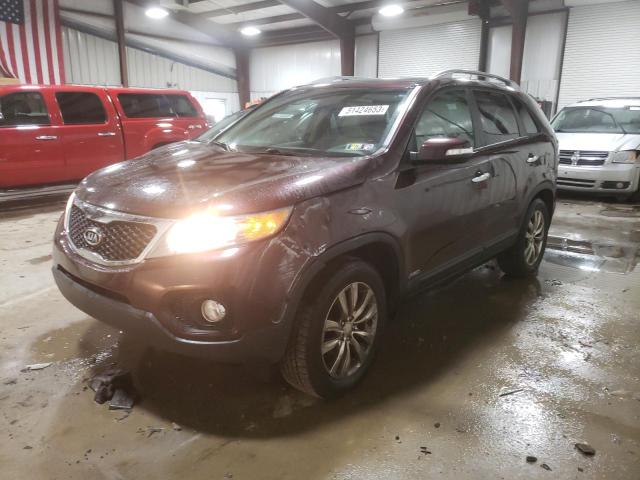 KIA SORENTO EX 2011 with VIN 5XYKUDA26BG041850 - Photo from auction