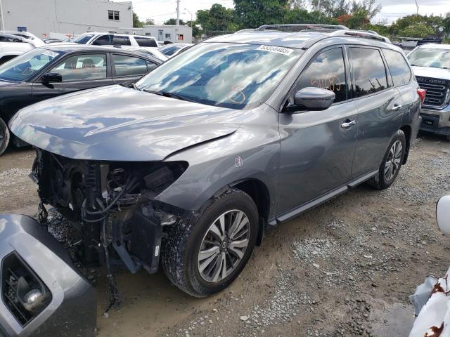 NISSAN PATHFINDER 2017 with VIN 5N1DR2MNXHC693528 - Photo from auction