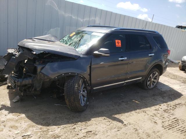 FORD EXPLORER L 2018 with VIN 1FM5K8F86JGA27378 - Photo from auction