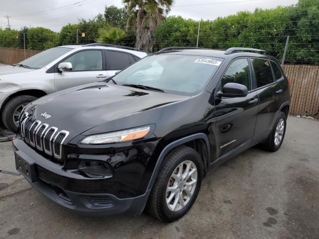 JEEP CHEROKEE S 2017 with VIN 1C4PJLAB7HW547904 - Photo from auction
