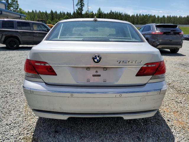 Photo 6 from auction – 2006 BMW 750 LI with VIN WBAHN83546DT26229