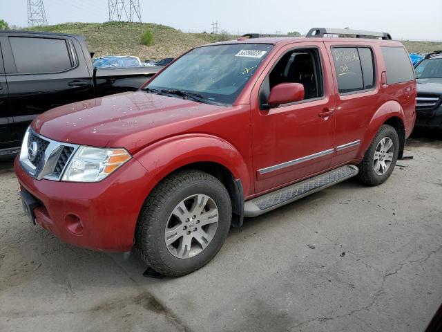 NISSAN PATHFINDER 2012 with VIN 5N1AR1NBXCC623778 - Photo from auction