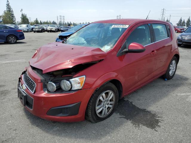 CHEVROLET SONIC LT 2013 with VIN 1G1JC6SG4D4181605 - Photo from auction