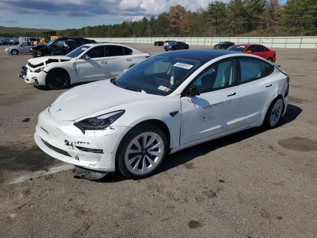 TESLA MODEL 3 2021 with VIN 5YJ3E1EA7MF977861 - Photo from auction